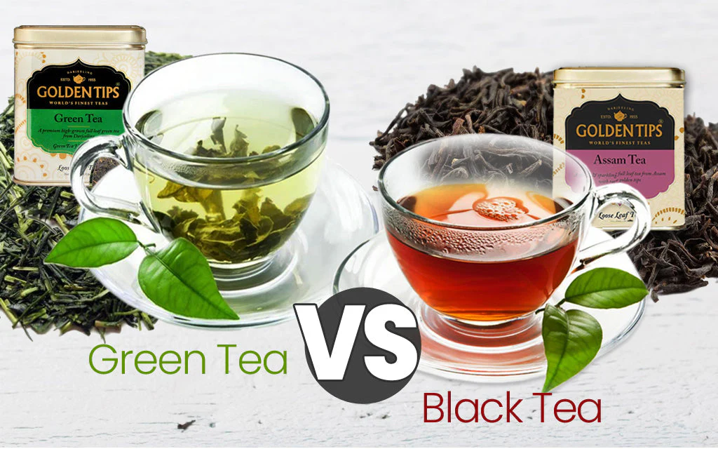 Green Tea vs Black Tea Health Benefits Compared
